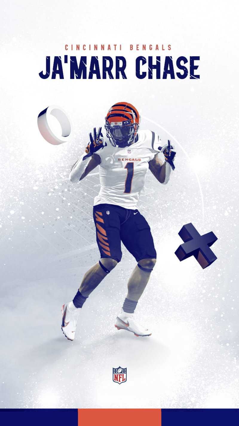 Ja'Marr Chase Wallpaper. Cincinnati bengals football, Cincinnati bengals, Bengals