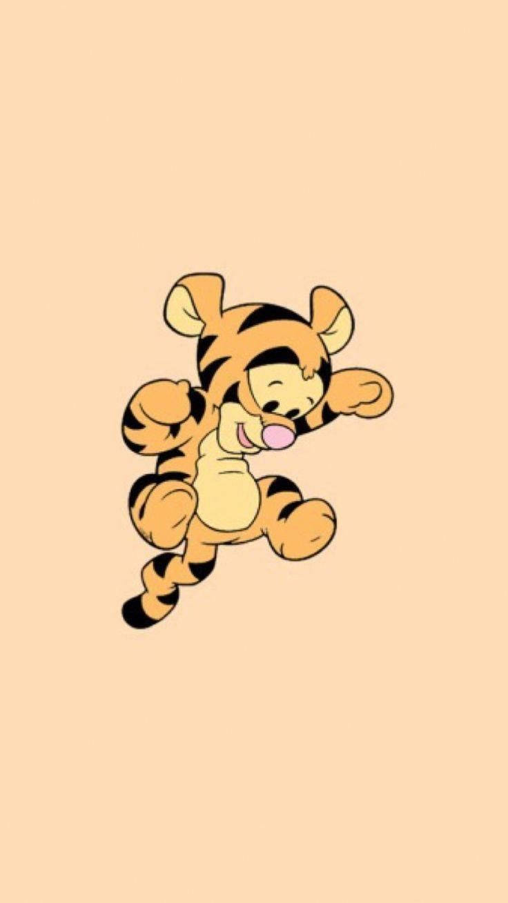 Download Cute Disney Baby Tigger Wallpaper