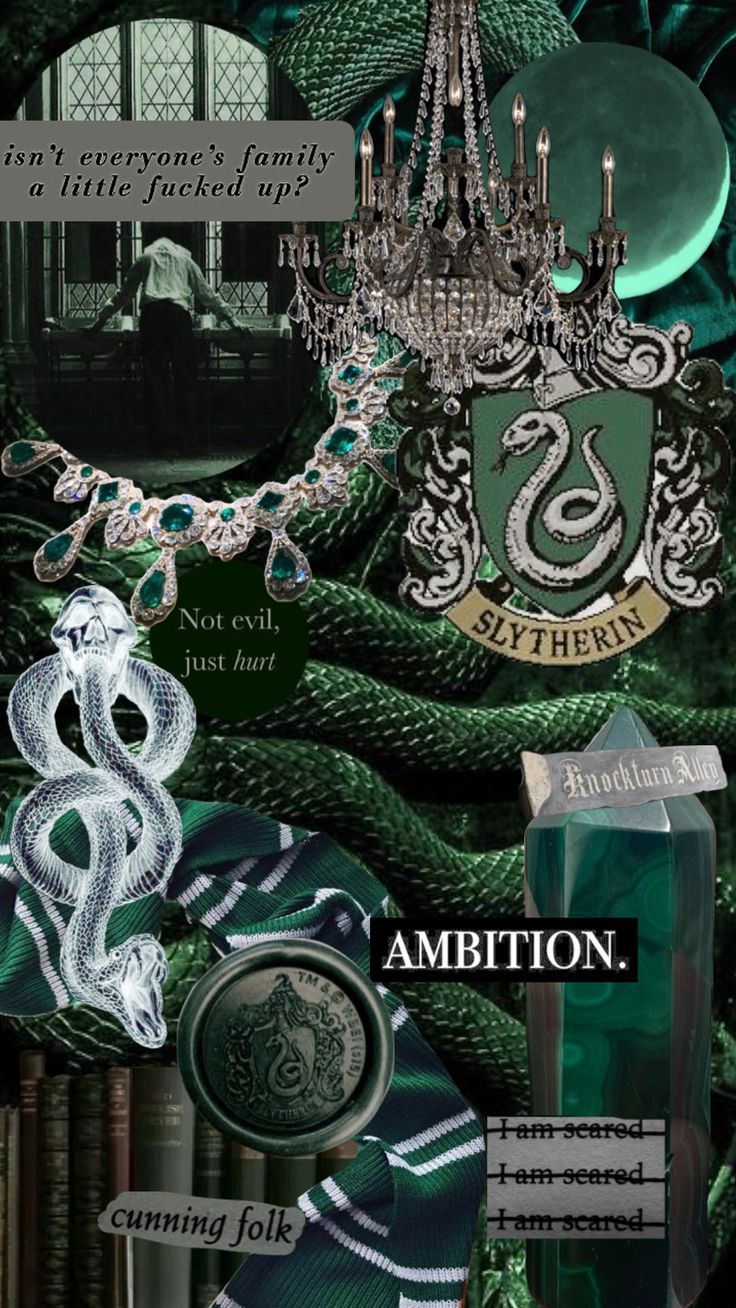 slytherin! ( again ) #slytherin #slytherinaesthetic #harrypotter #harrypotteraesthetic #harrypotterhouses. Slytherin, Slytherin aesthetic, Harry potter wallpaper