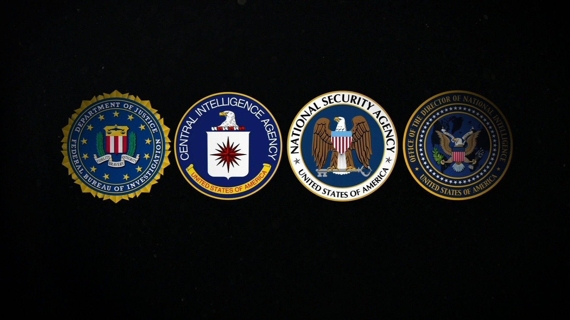 Download Cia Logo With Different Government Seal Wallpaper