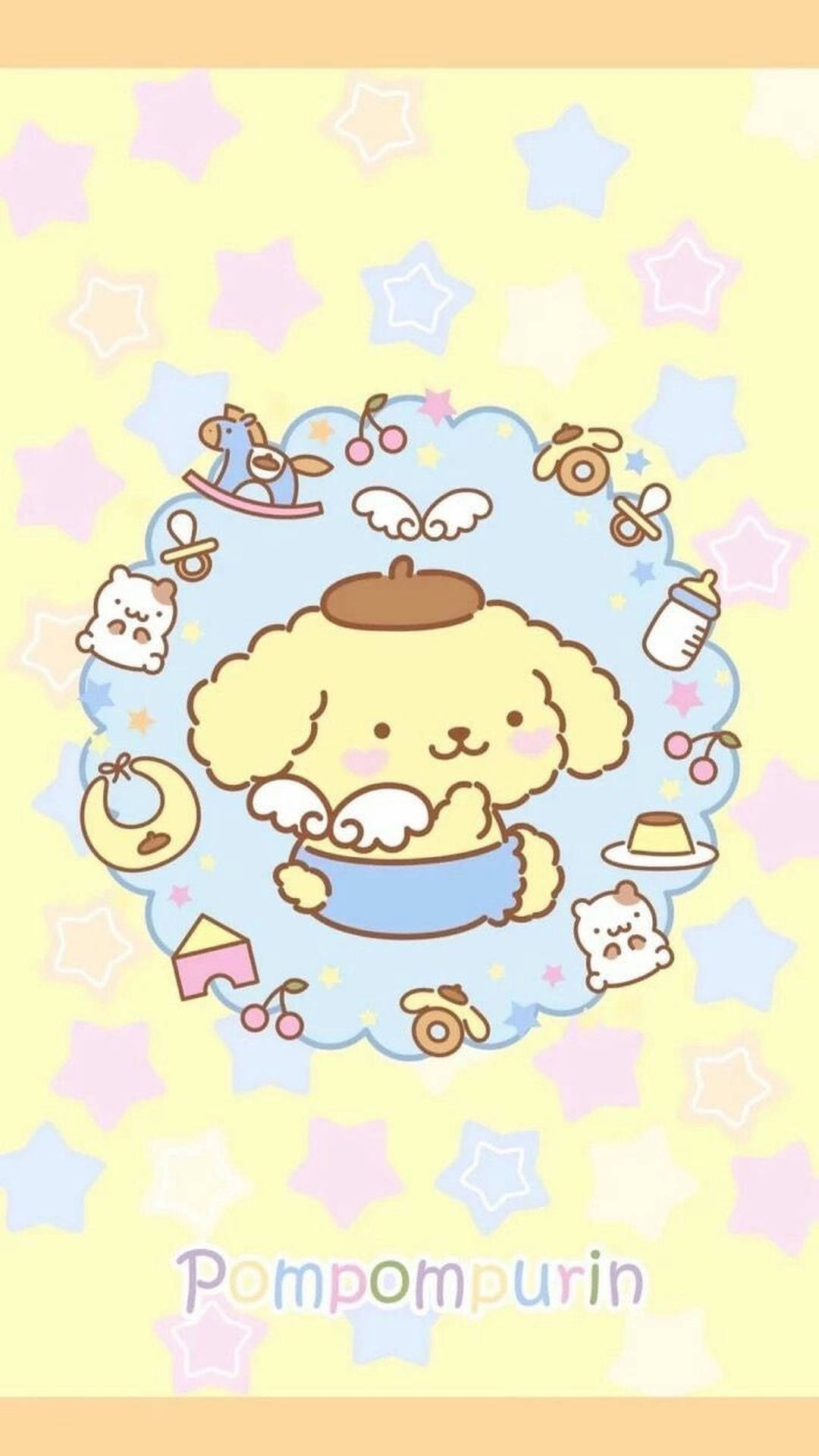 Download Cute Pompompurin Wallpaper