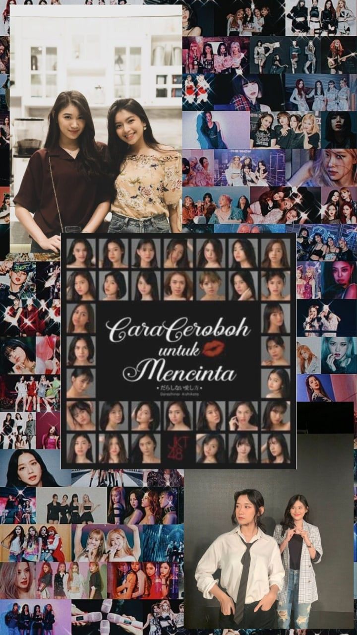 wallpaper blackpink dan JKT48