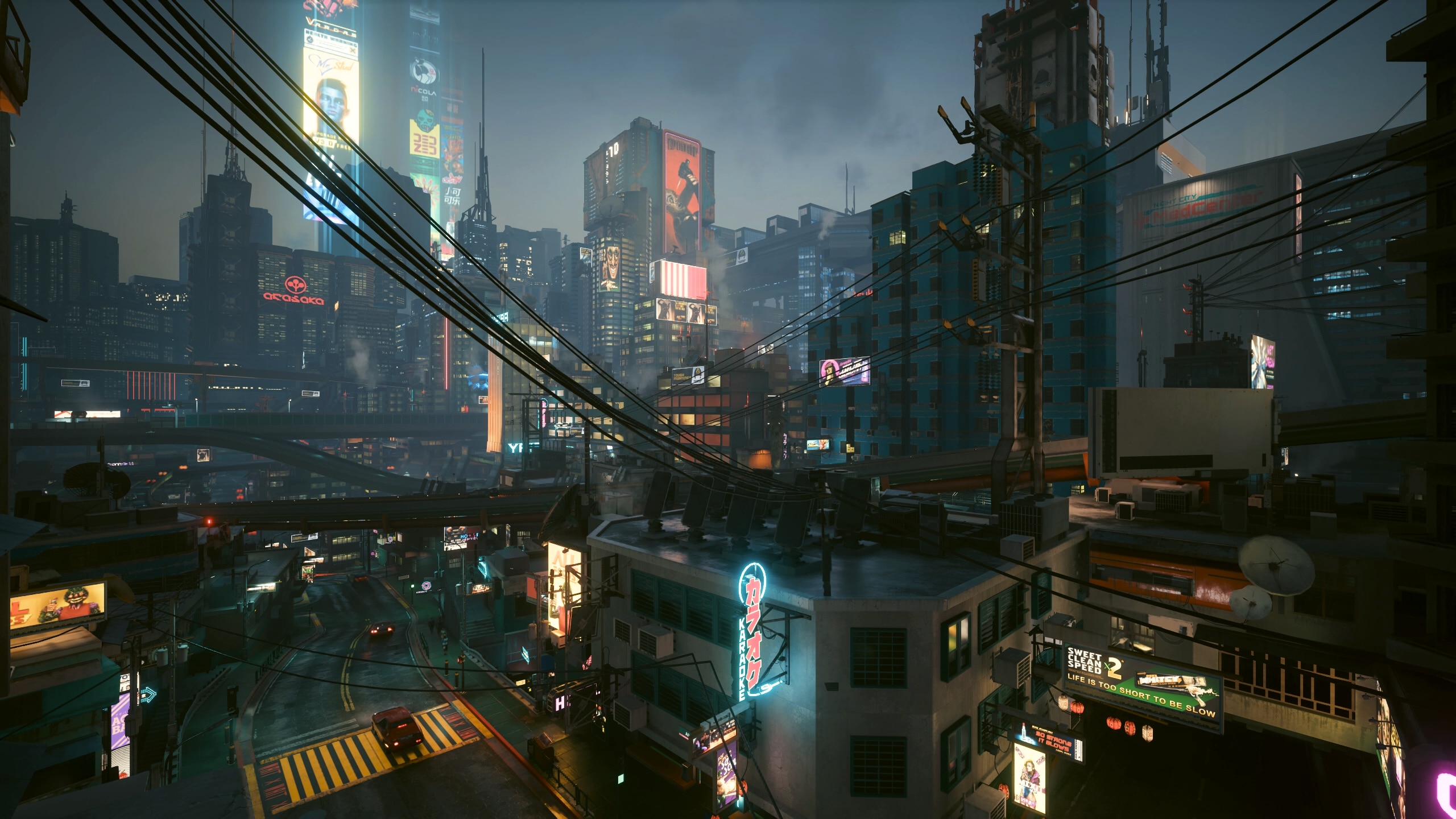 Cyberpunk 2077  Night City - Midnight Ads (Wallpaper Engine) on Make a GIF
