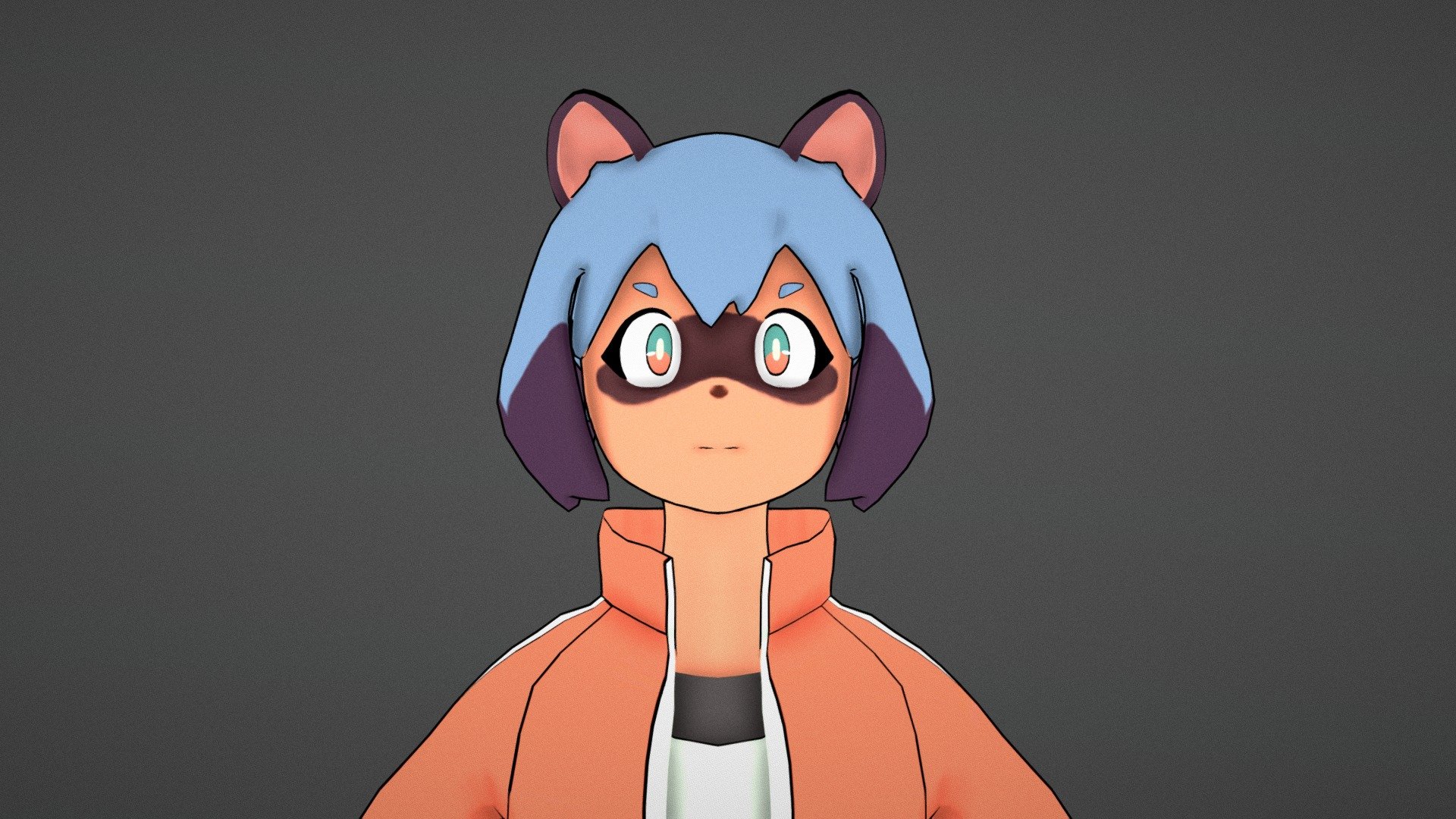 Michiru Kagemori in 3D model by Denny_M99 [616e9a5]