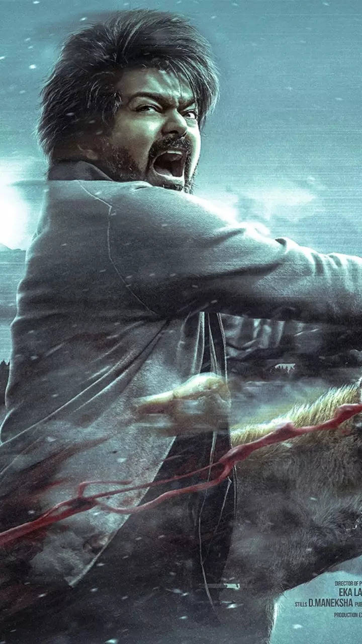 Thalapathy Vijay's furious first look