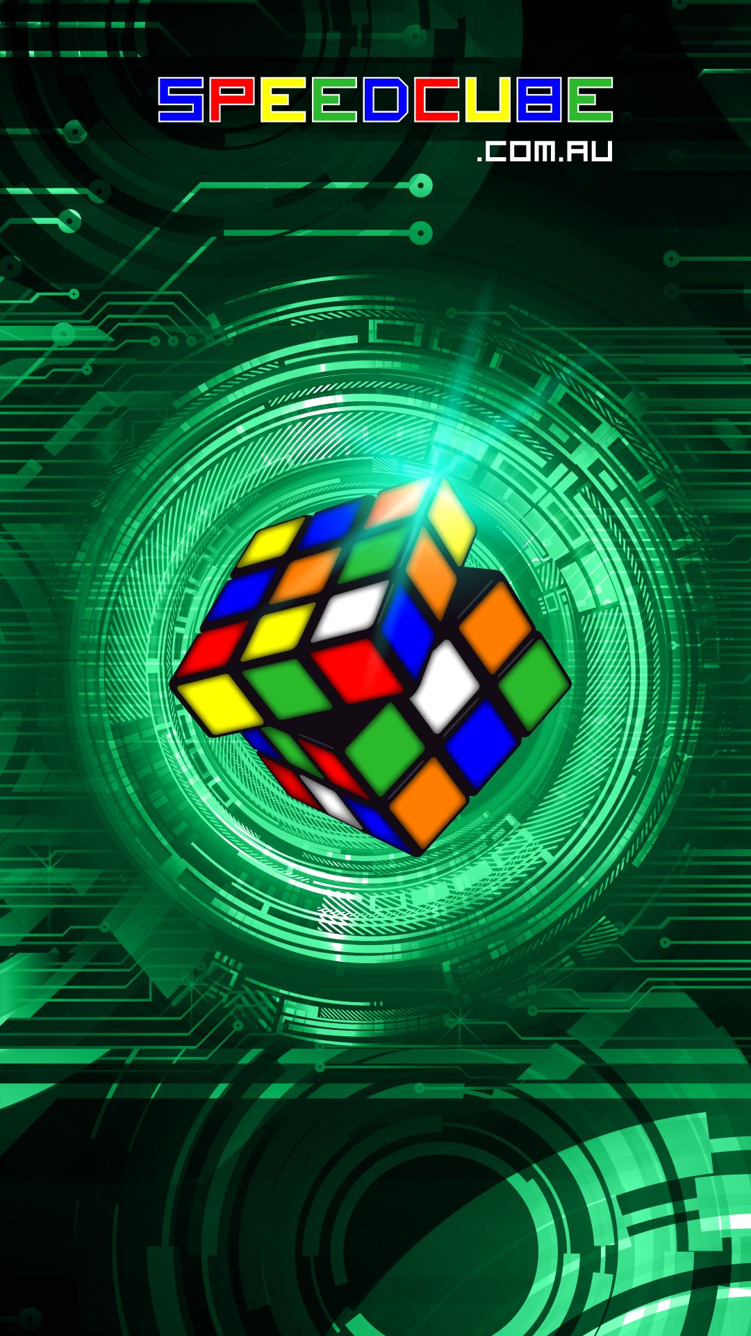 Moblie Phone Lock Screen Wallpaper Speedcube.com.au FREE DOWNLOAD