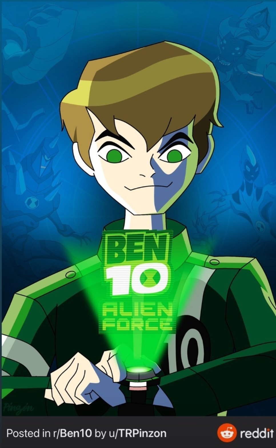 A.S.K. Air Ben 10: Alien Force was in the Omniverse style