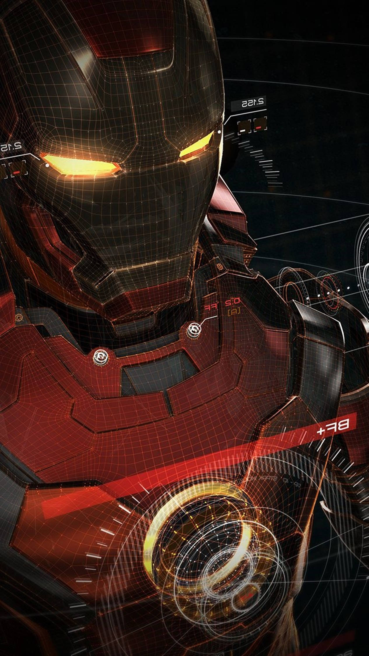 Download Iron Man 4K iPhone 3D Art Wallpaper