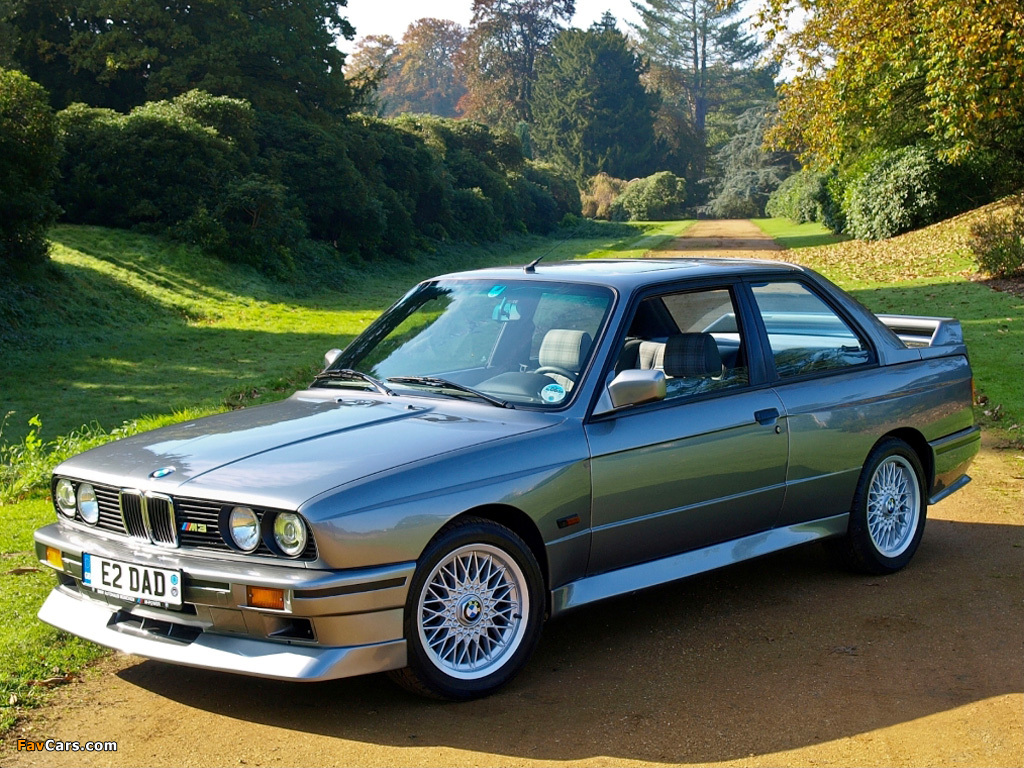 BMW M3 Evolution II (E30) 1988 wallpaper (1024x768)