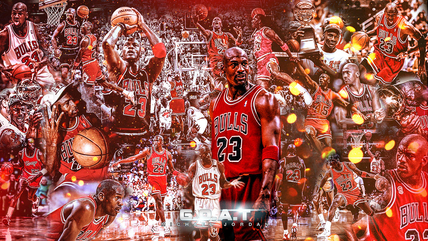 WALLPAPER MICHAEL JORDAN G.O.A.T