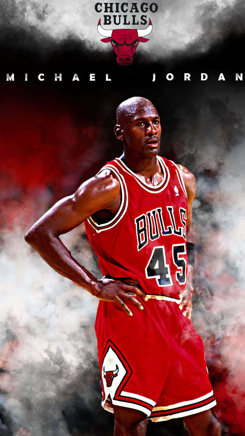 Download The G.O.A.T. of Basketball Jordan Wallpaper