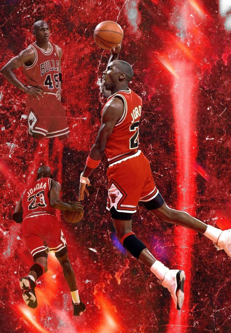 Download Basketball Legend Michael Jordan Wallpaper