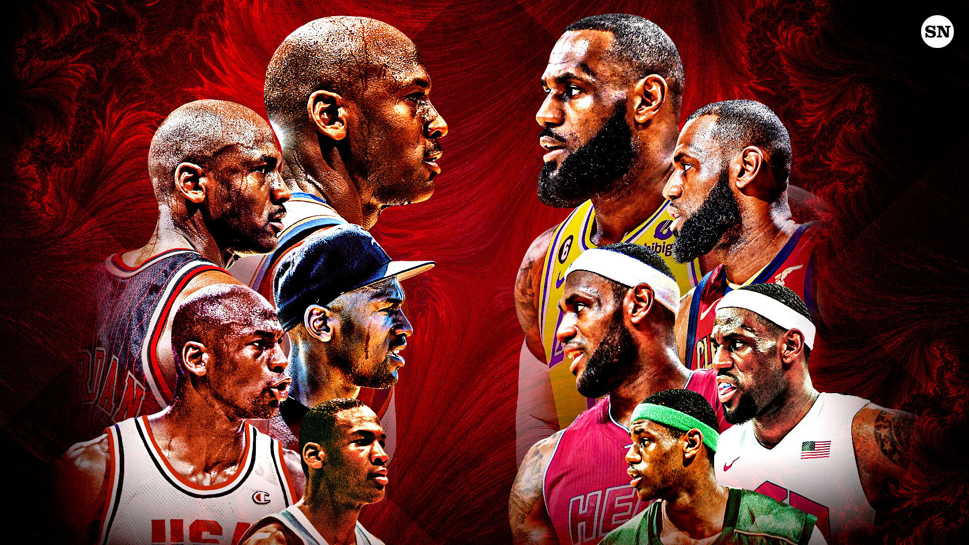 Michael Jordan Vs. LeBron James NBA GOAT Scorecard: The Ultimate Year By Year Comparison. Sporting News Australia