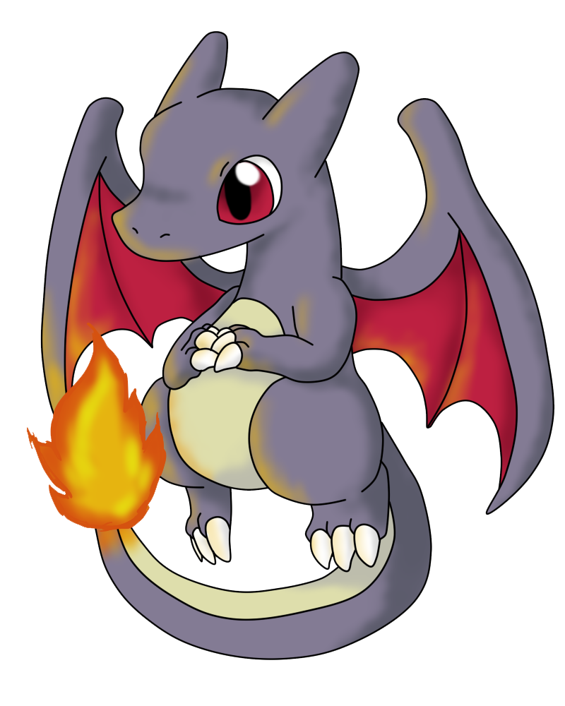 Chibi Shiny Charizard. Pokemon charizard, Pokemon drawings, Pokemon coloring