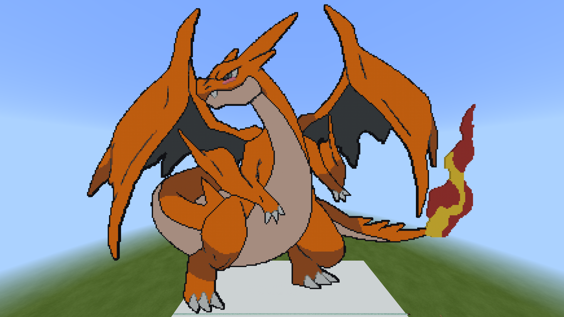 Recently did a kawaii pixel art of Mega Charizard Y! I'd love suggestions