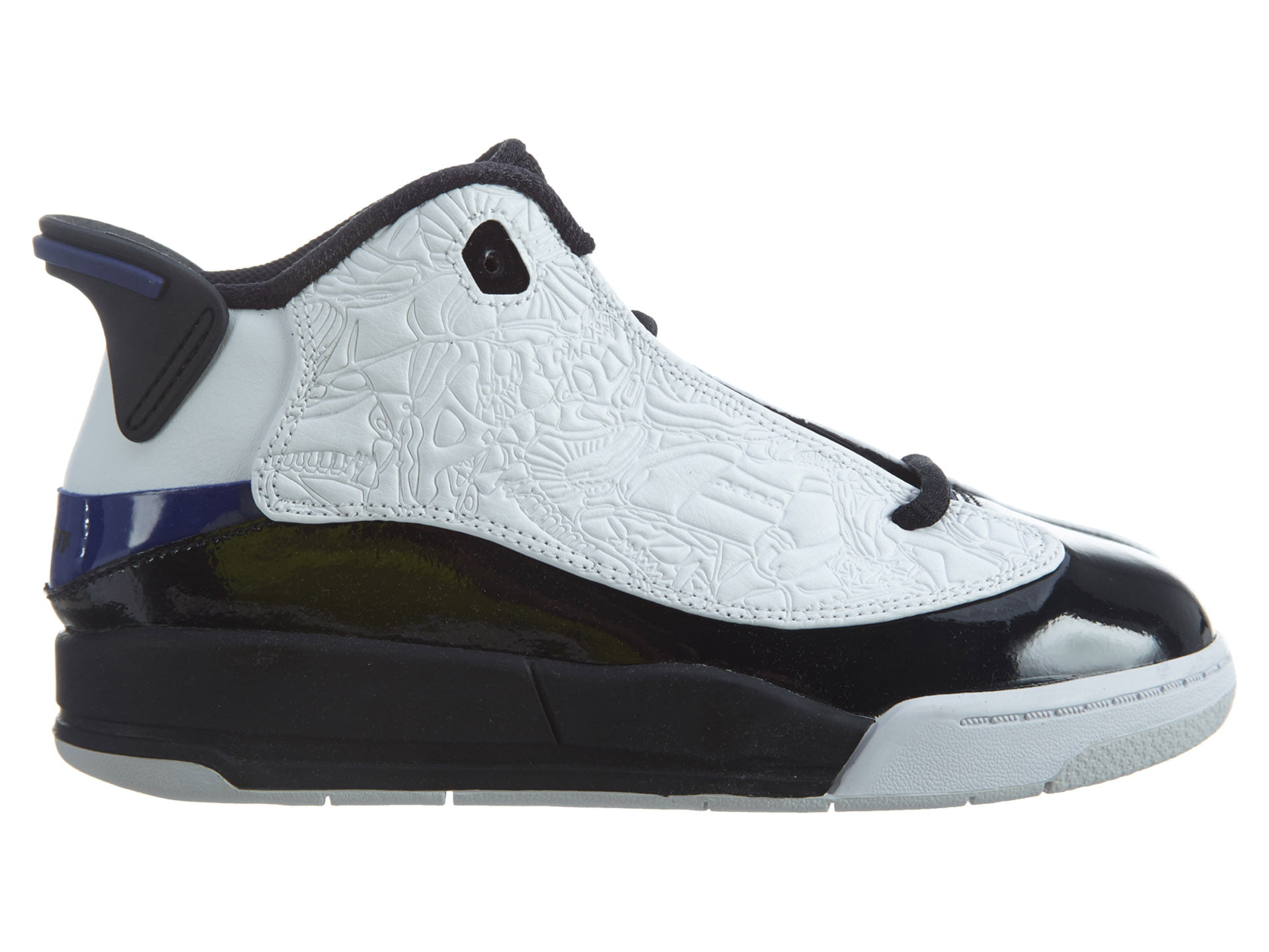 Kids Air Jordan Dub Zero PS Space Jam White Concord Black 311071 106