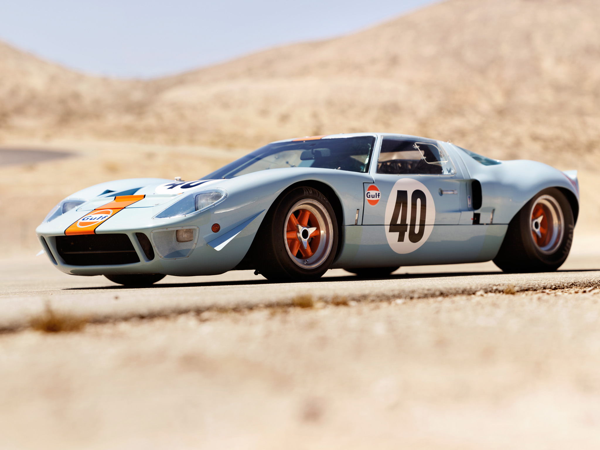 Ford GT40 Gulf Oil Le Mans Race Racing Supercar Classic G Wallpaperx1536