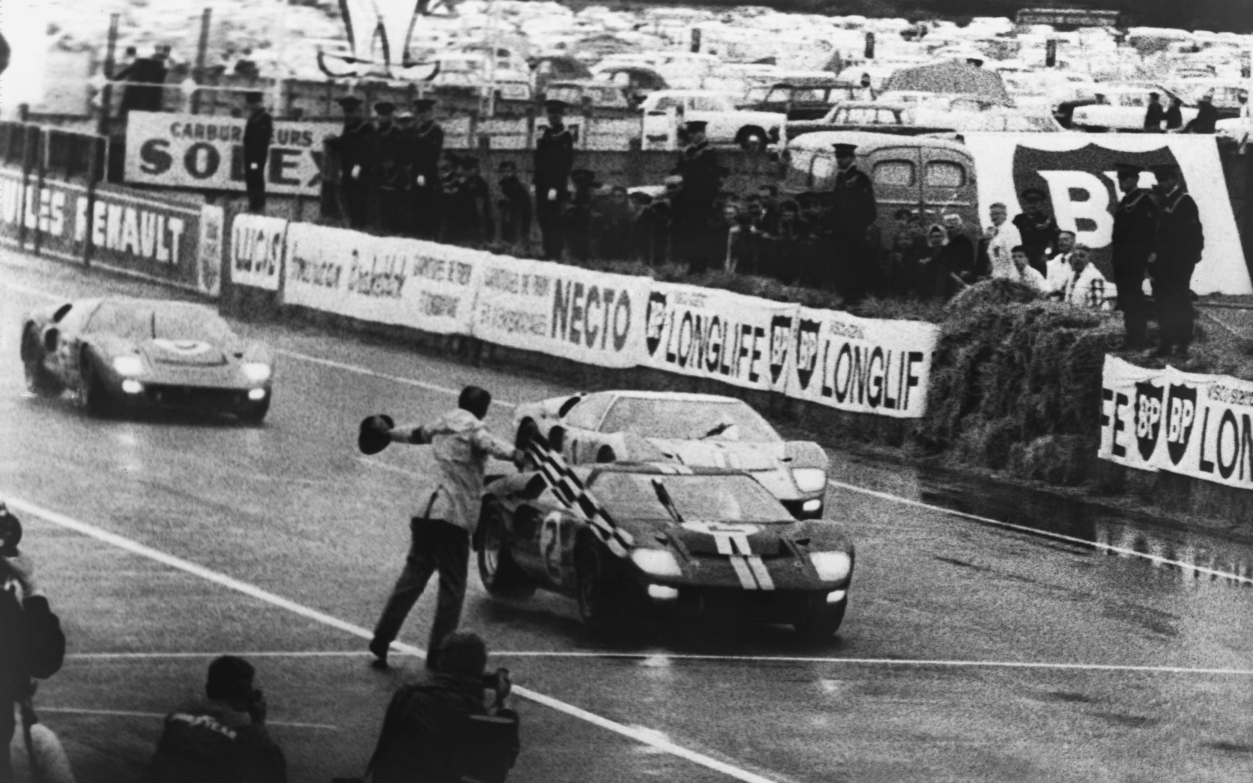 Brief history of the Ford GT40 at Le Mans