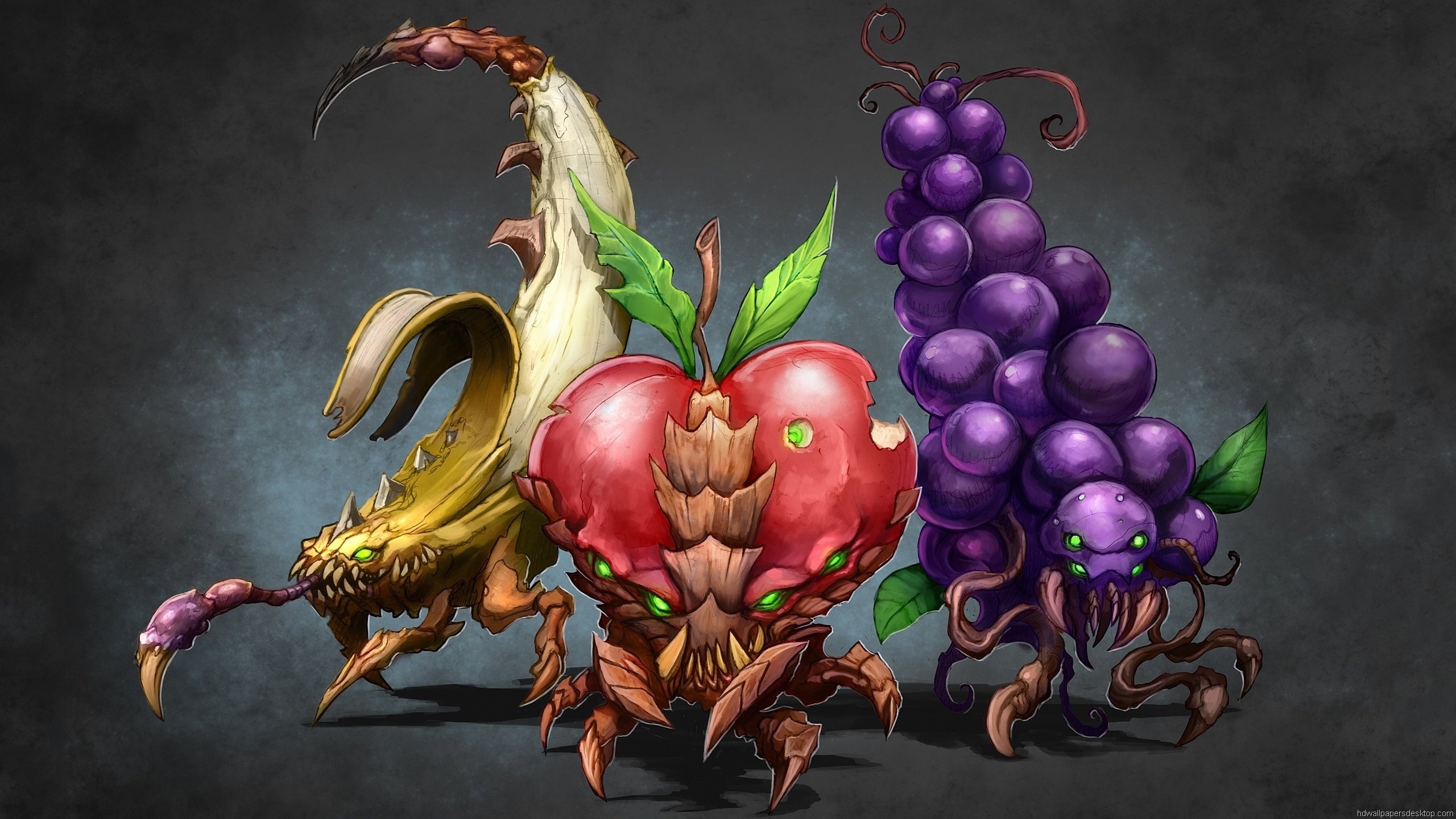 Fruit Inspired Creatures From Starcraft