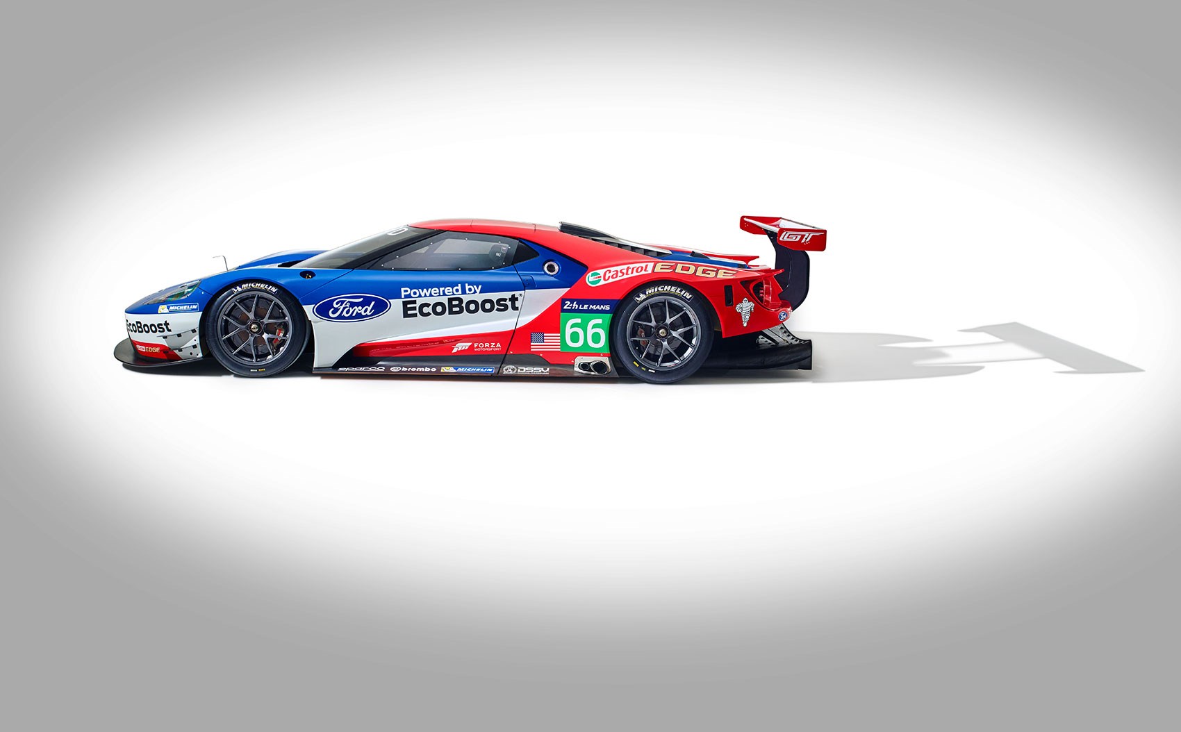 Ford's back on track! Blue Oval takes GT racer to Le Mans