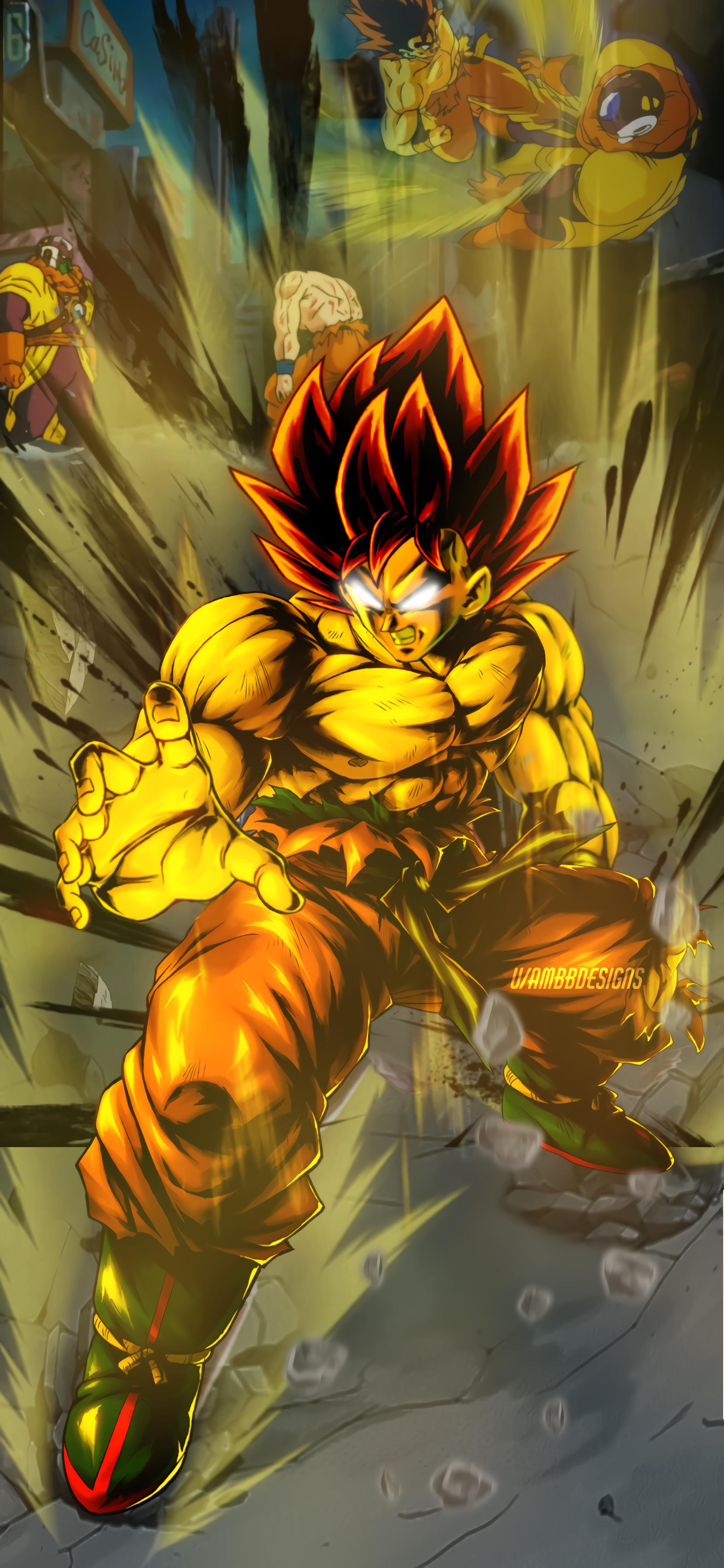 False Super Saiyan Goku Wallpapers - Wallpaper Cave