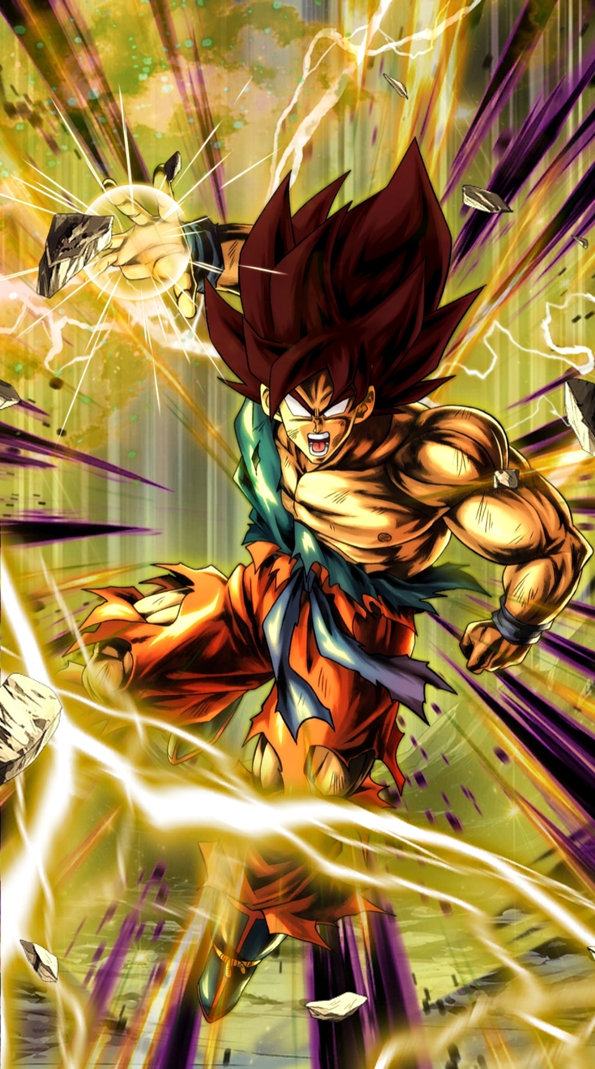 False Super Saiyan Goku Wallpapers - Wallpaper Cave