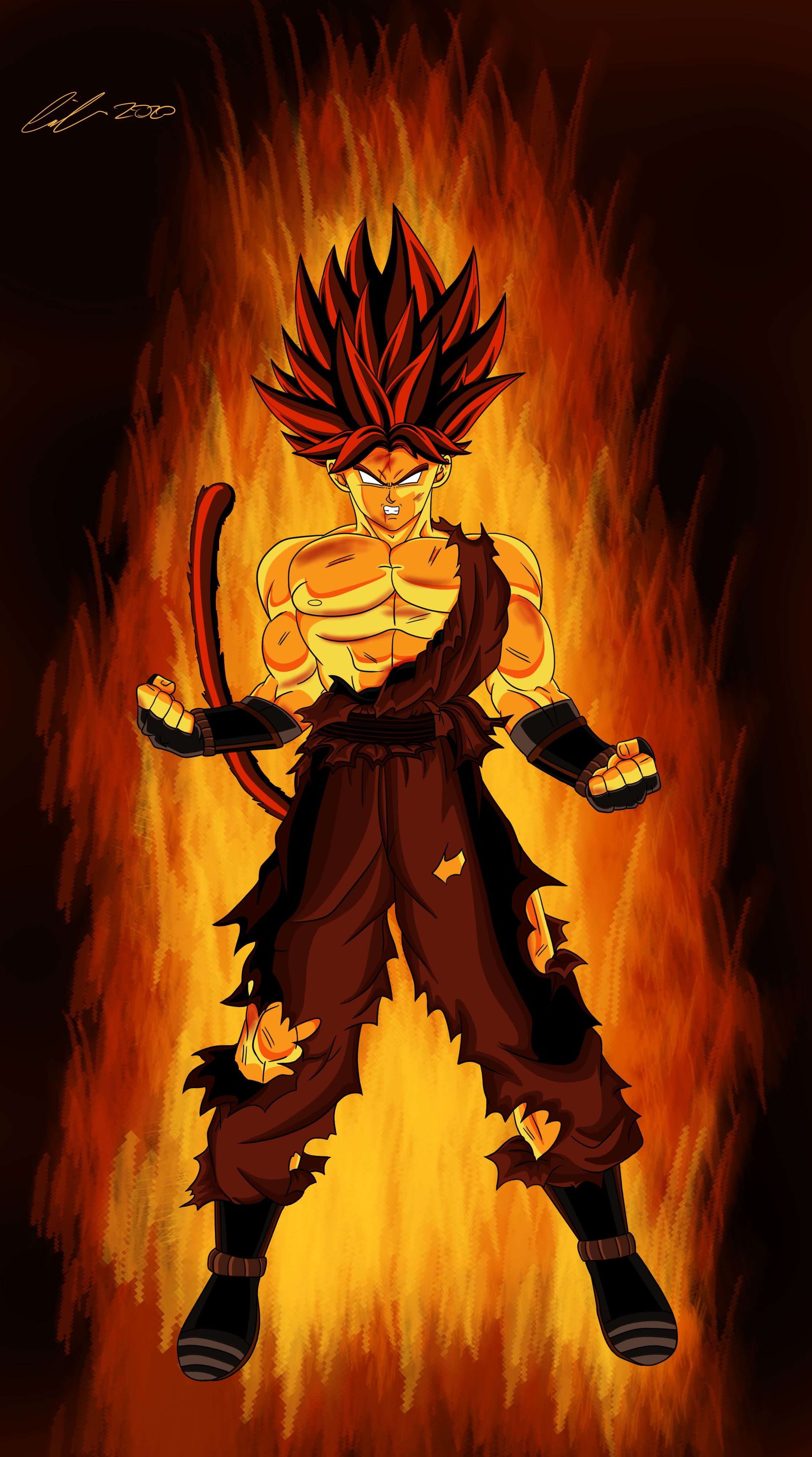 False SSJ Bandic. Personagens de anime, Anime luta, Cabelo de anime