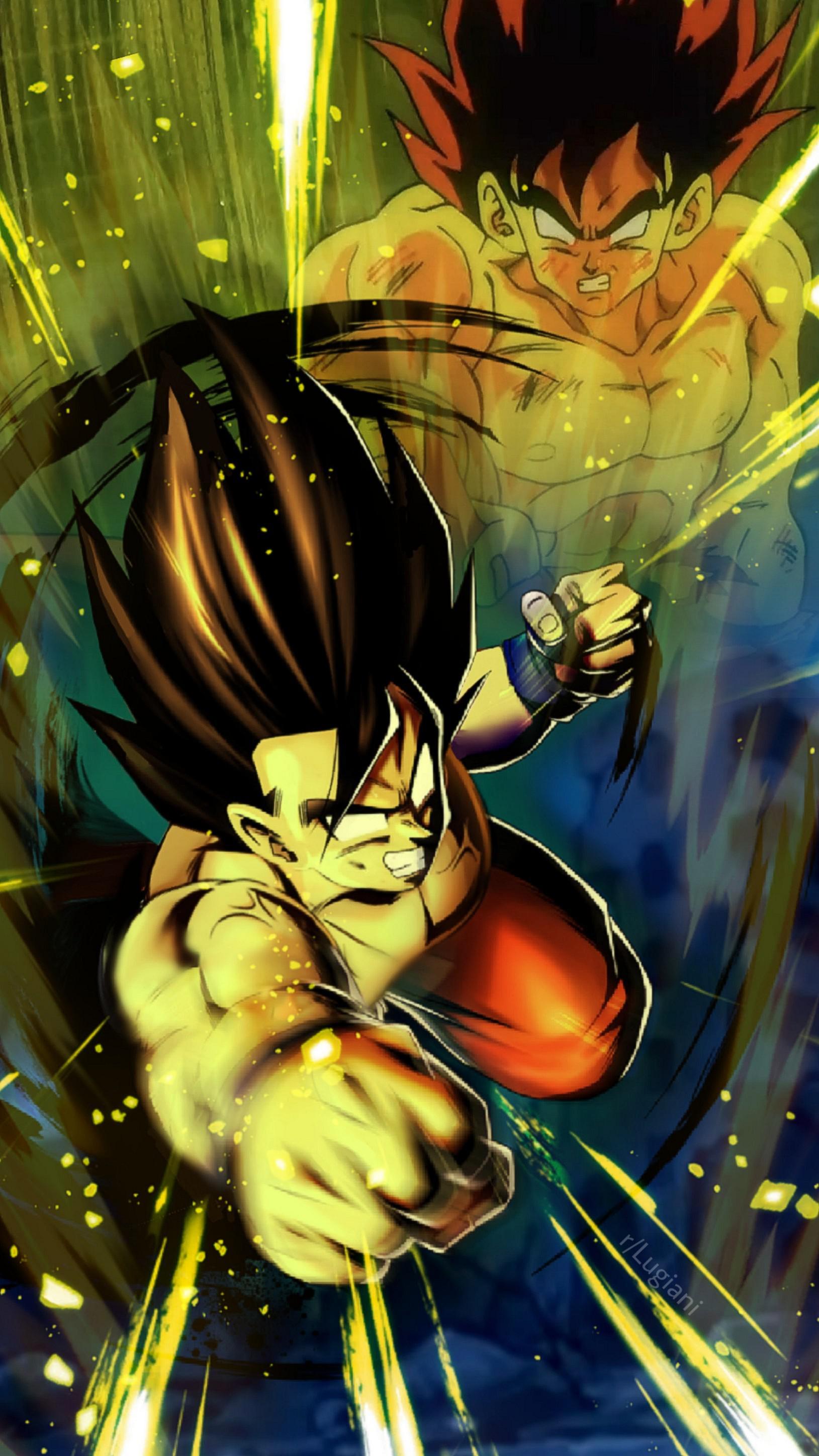 Edit I made a while ago. It would be fun to have him in the game (False SSJ Goku)