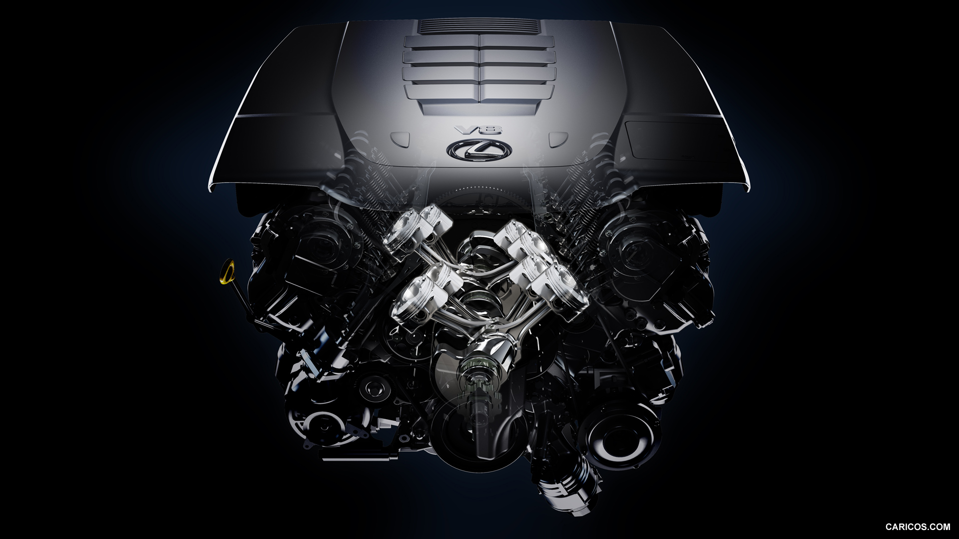 Lexus LS (European Version) 460 V8 Engine