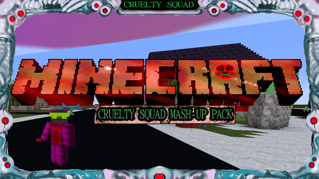Cruelty Squad Mash Up Pack Minecraft Texture Pack