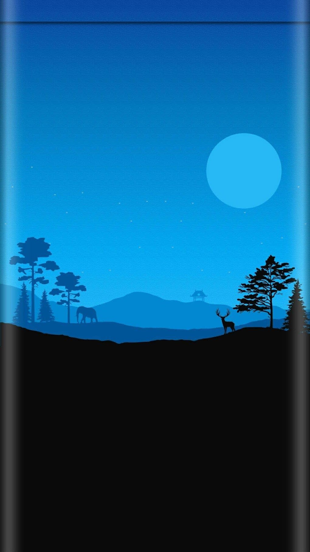 Curved Edge BorderLight Wallpaper APK for Android