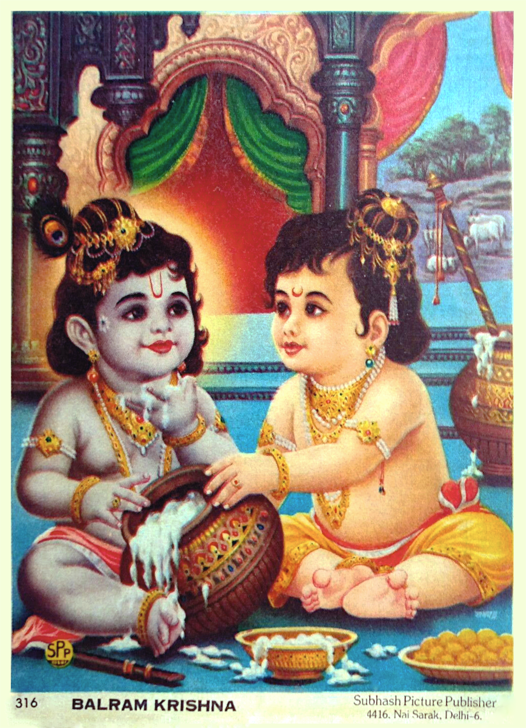 Krishna Balaram. Radha krishna picture, Radha krishna art, Krishna janmashtami
