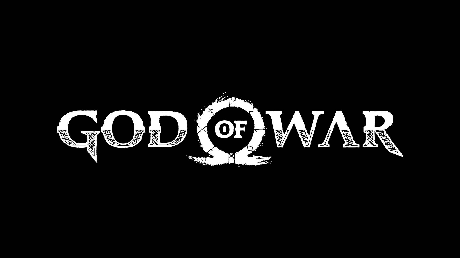 Download Minimalist God Of War Gaming Logo Wallpaper