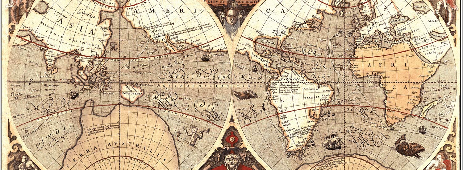 Antique Nautical Map Wallpaper Mural. Ever Wallpaper UK