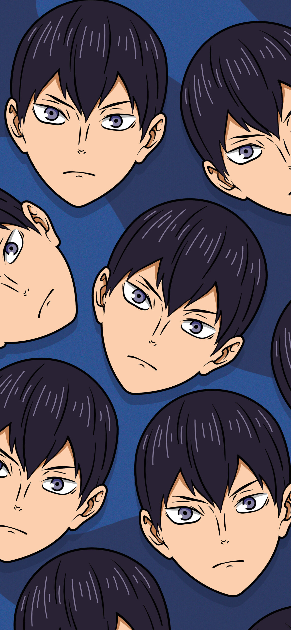 Haikyuu!! Wallpaper with Tobio Kageyama for Phone
