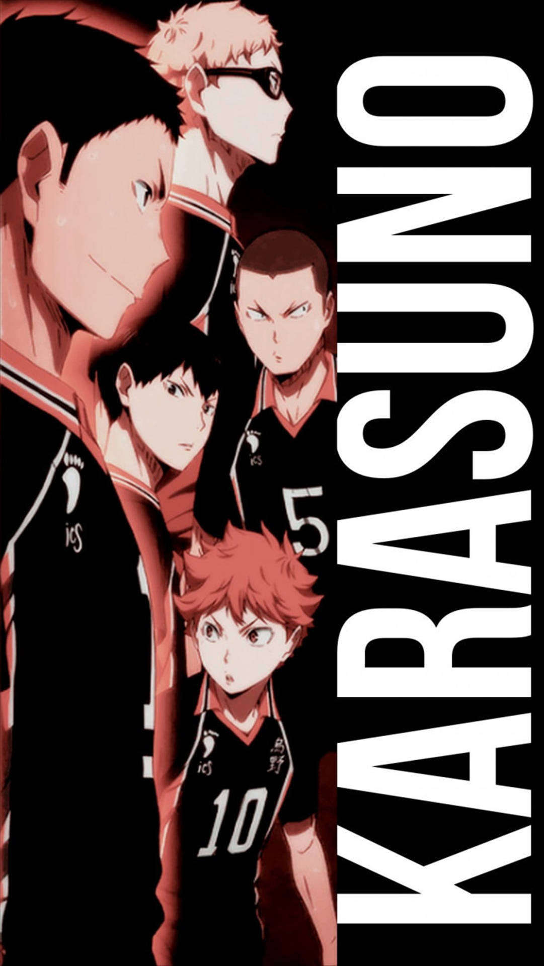 Download Haikyuu 4K Karasuno Dark Poster Wallpaper