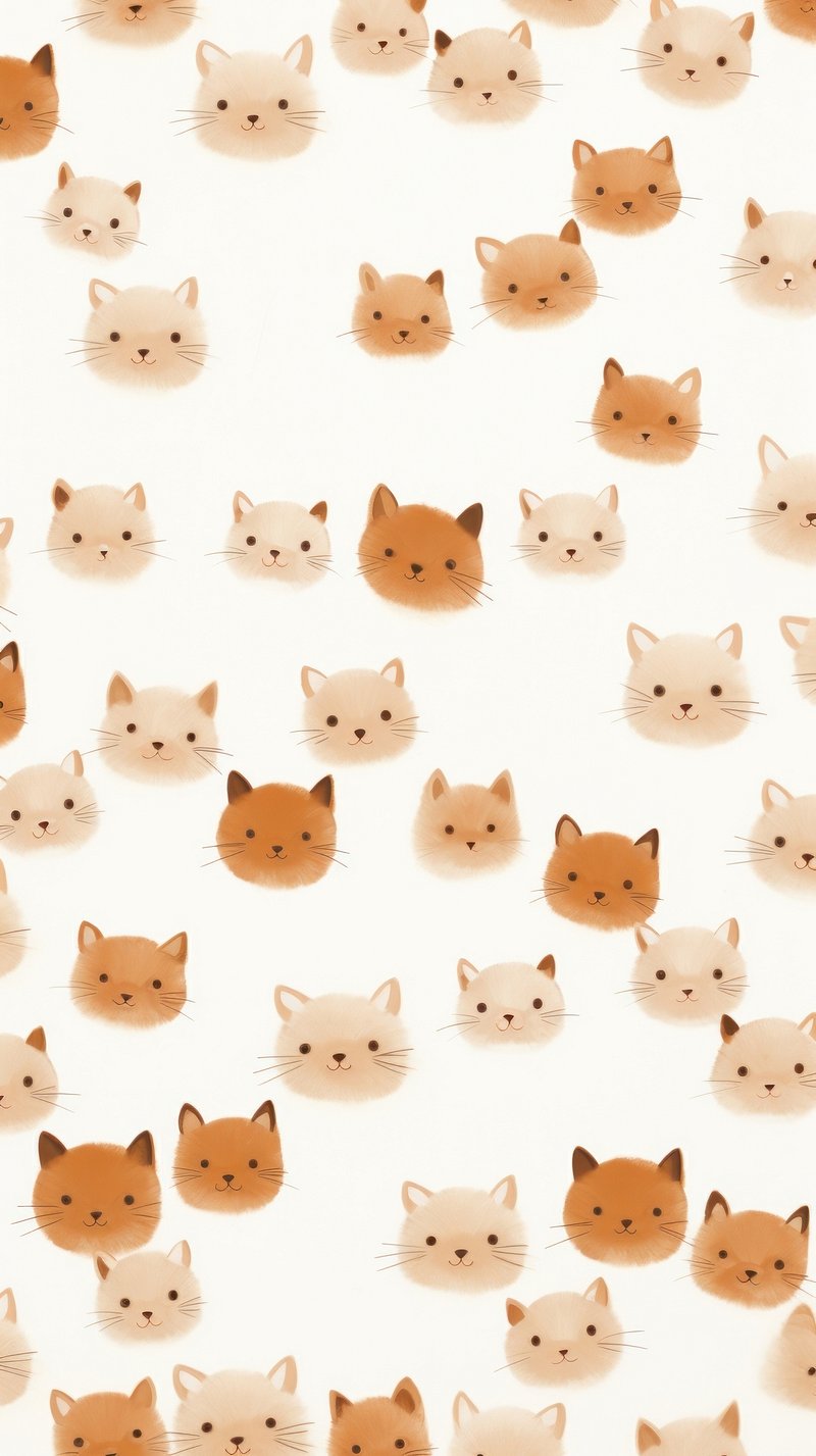 iPhone Wallpaper Cat Image. Free