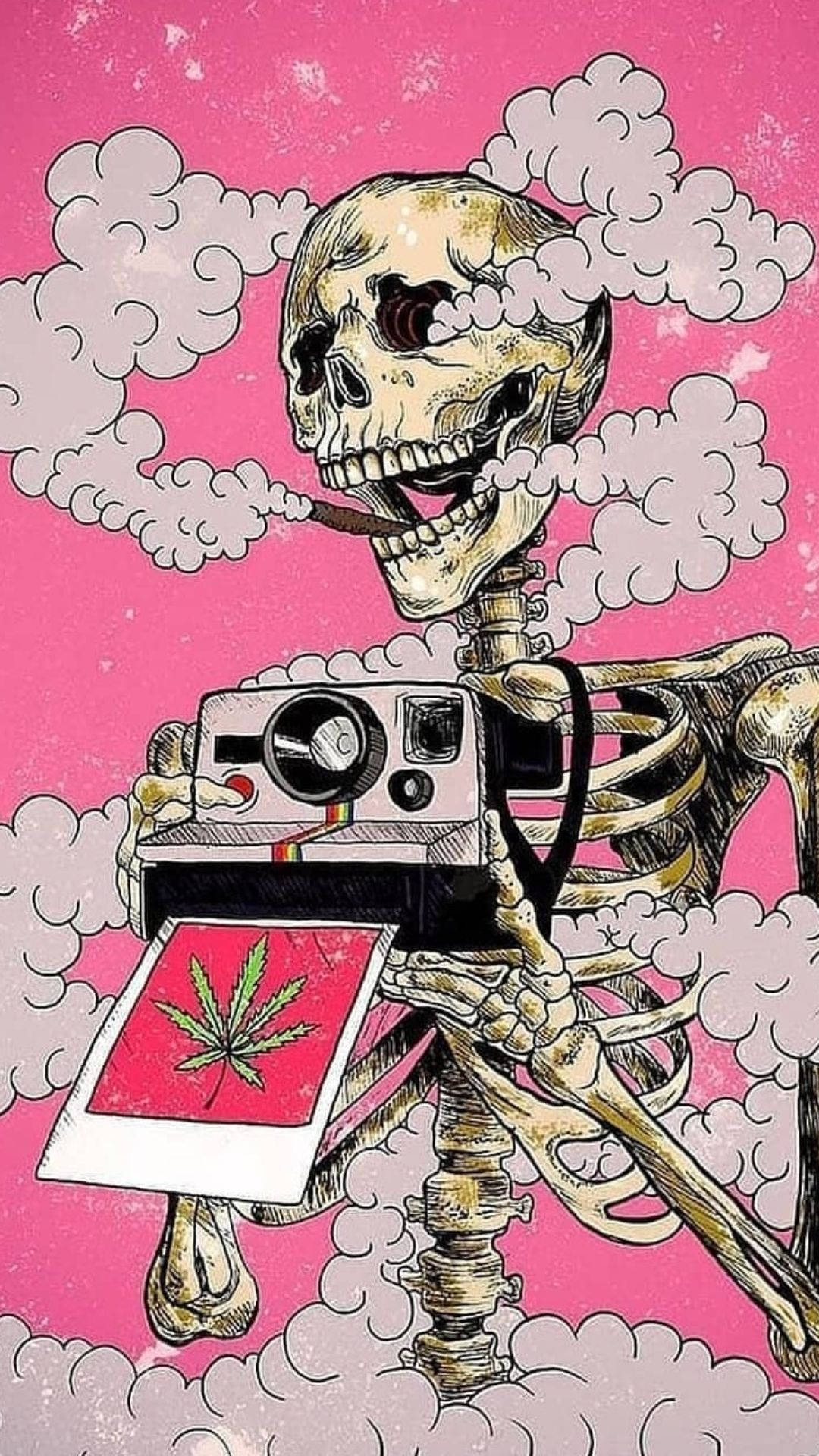 Download Smoked Skeleton Cameraman Weed