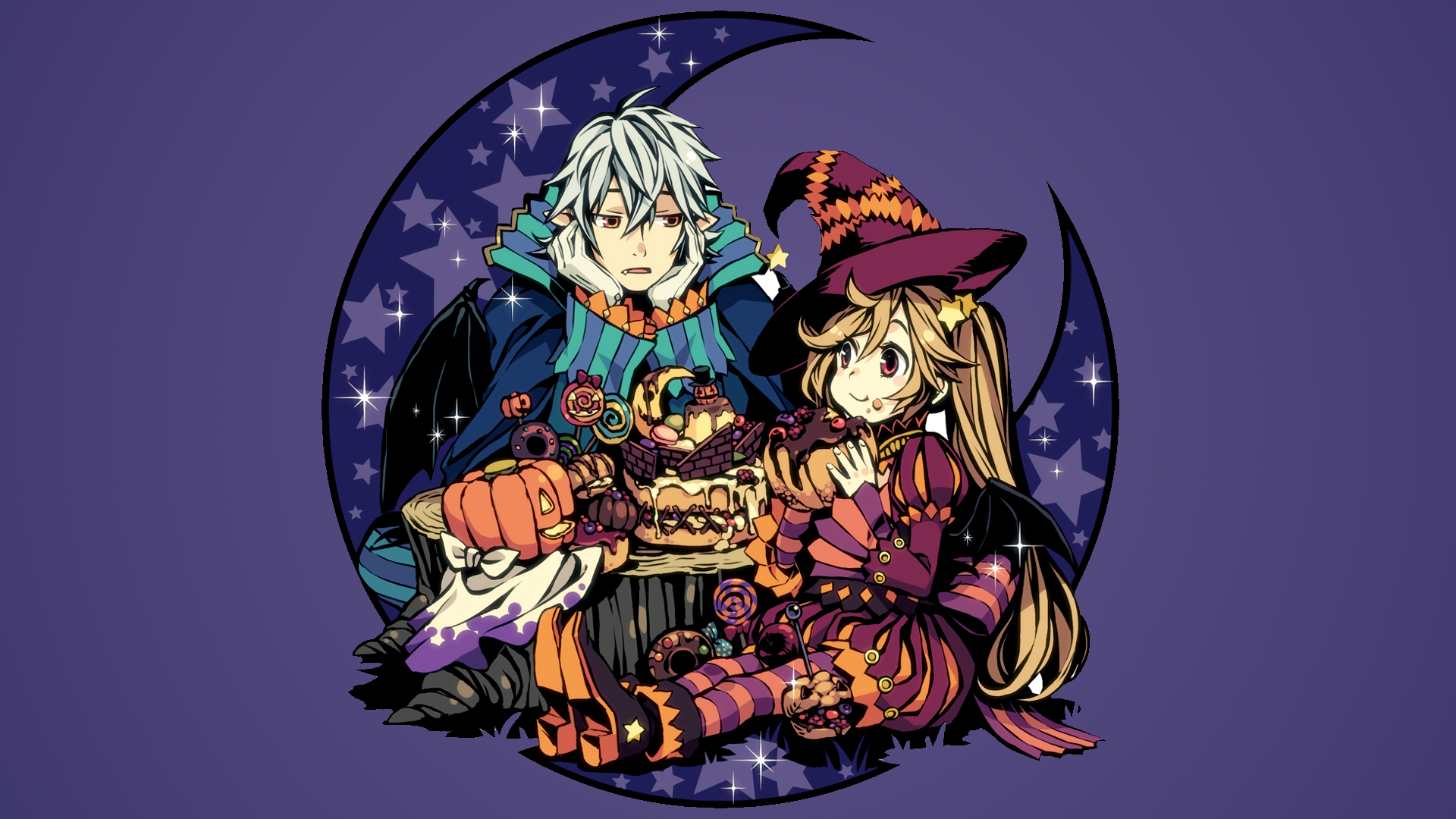 Anime Halloween HD Wallpaper