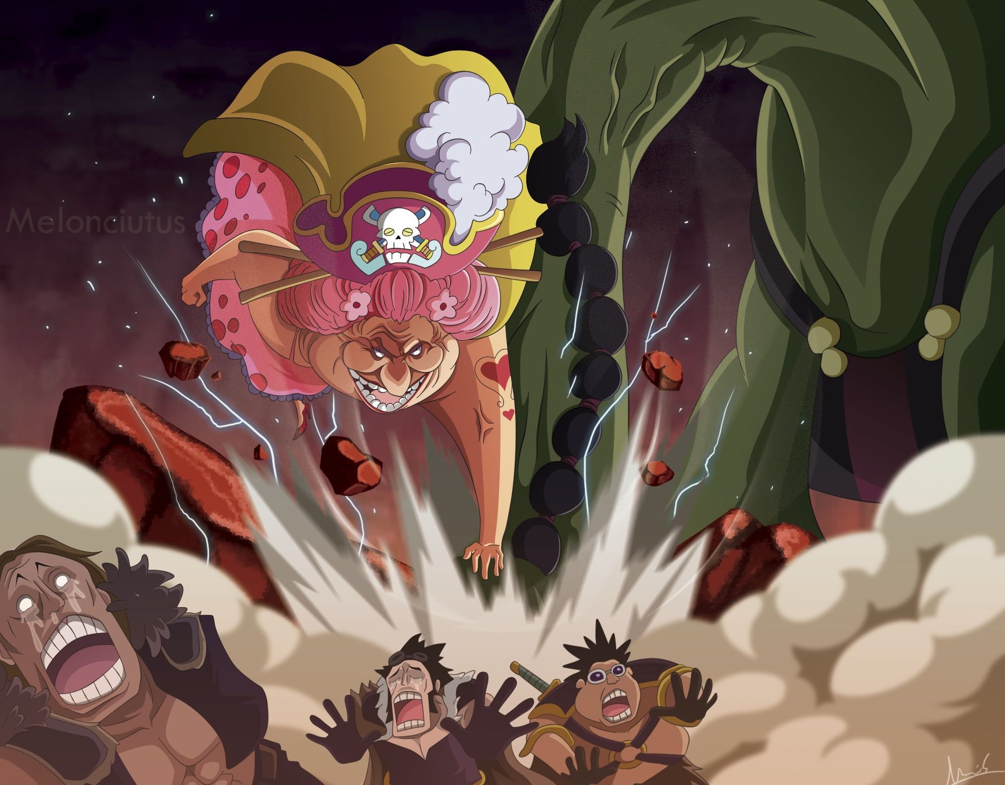 One Piece Charlotte Linlin Queen the Plague P #wallpaper #hdwallpaper #desktop. One piece big mom, One piece manga, Character illustration