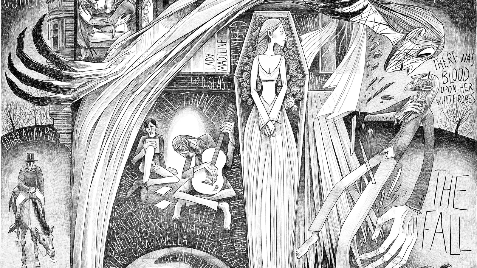 Just in Time for Halloween, a Graphic Homage to a Classic Work of Gothic Horror Literature