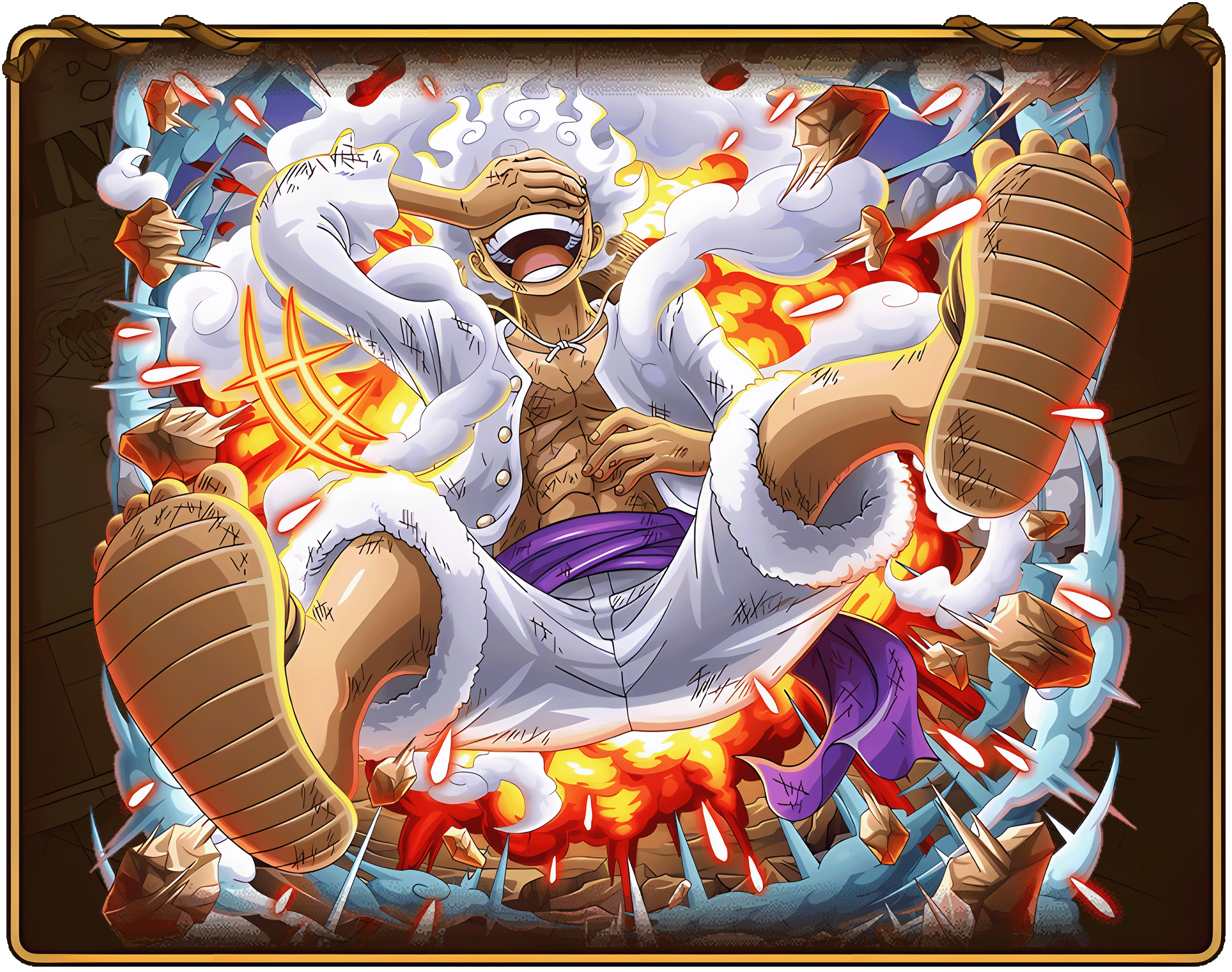 Luffy Gear 5 ! by Ranshiiki on DeviantArt