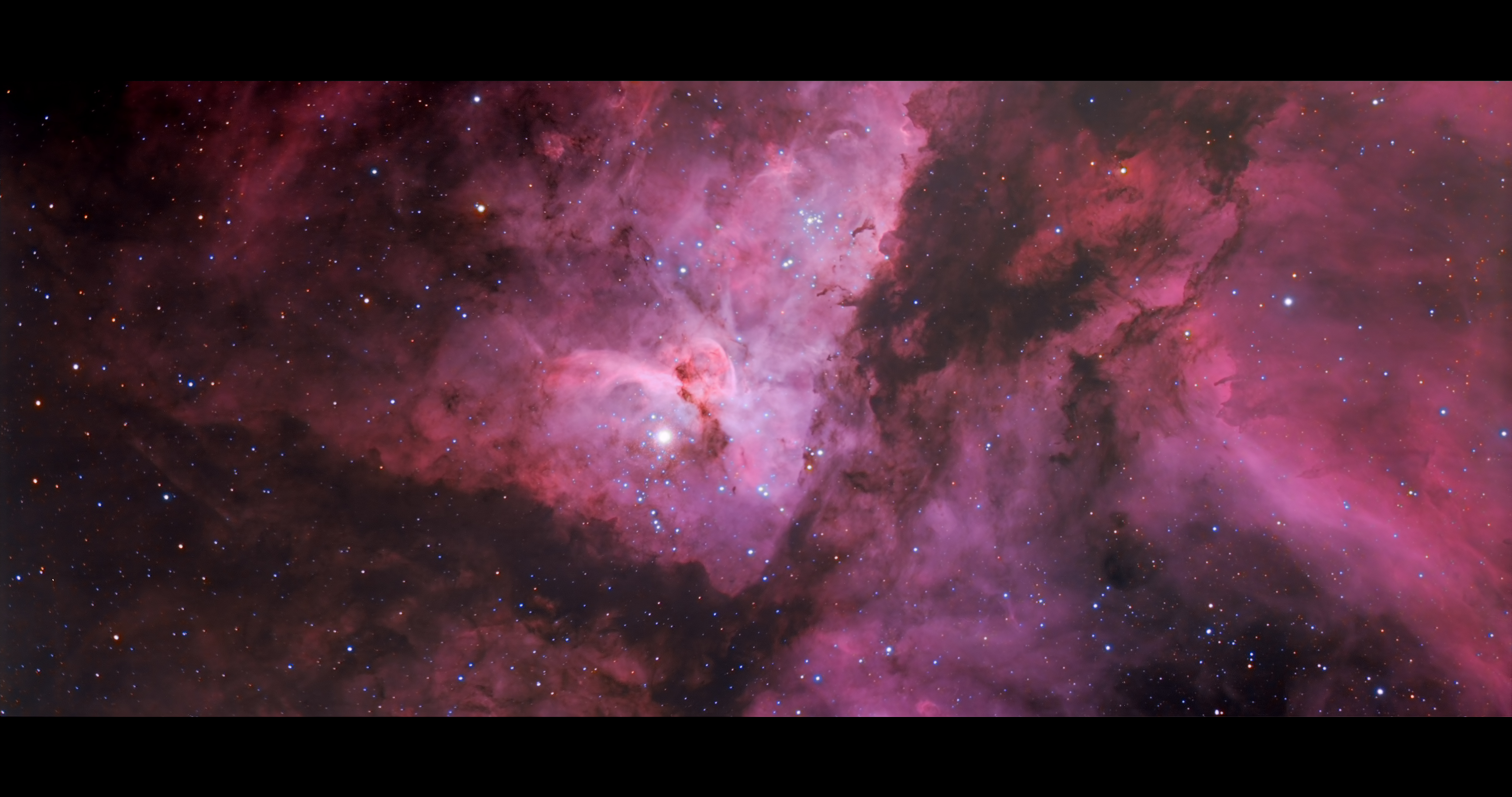 The Keyhole Nebula in 4K Resolution