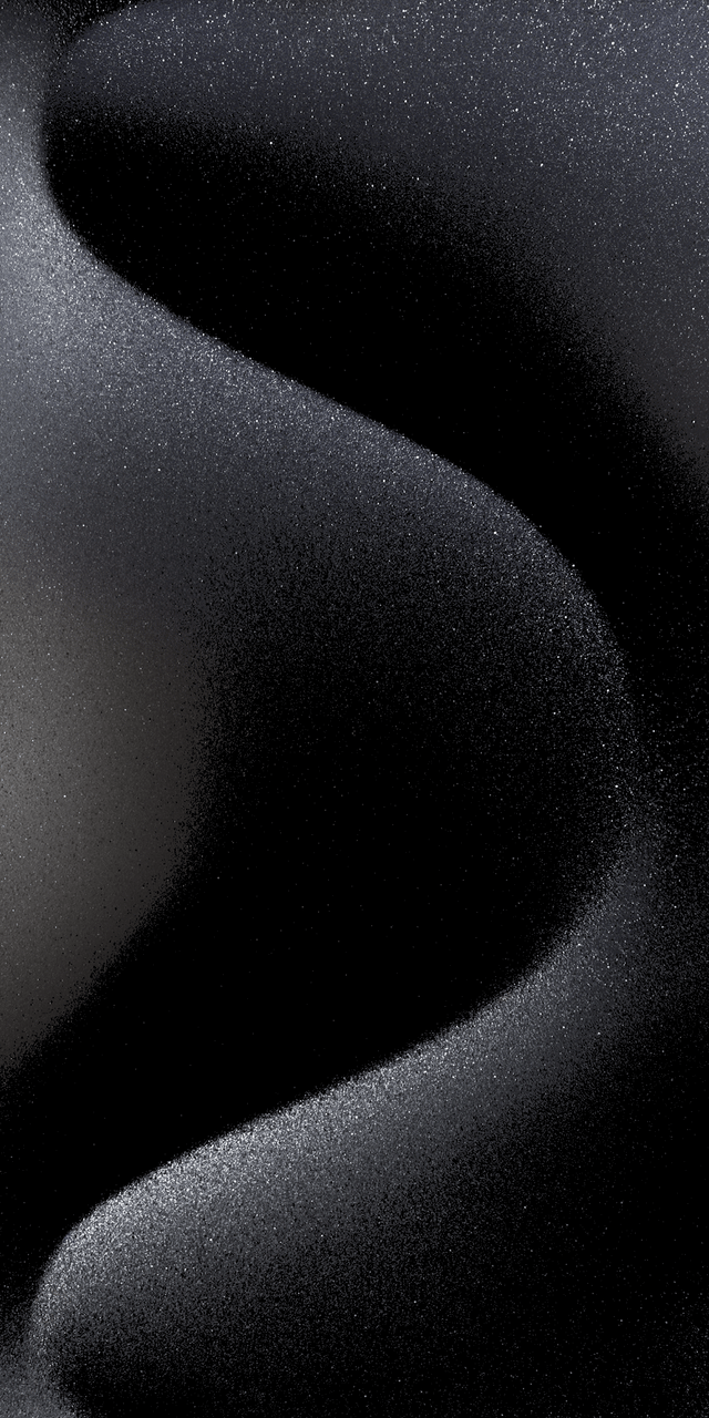 Black Titanium iPhone 15 Pro Wall [1024x2048]