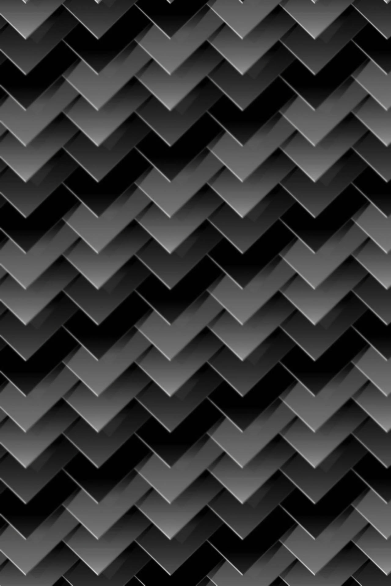Download Herringbone Black And Grey iPhone Wallpaper