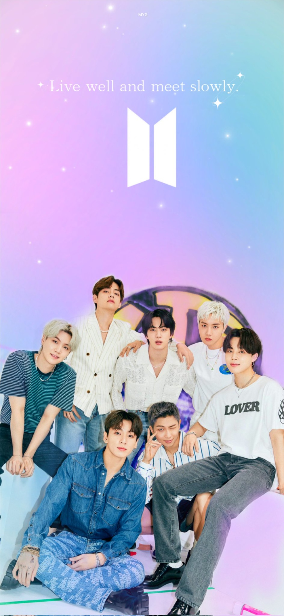 Best Aesthetic BTS iPhone Wallpaper [ HQ ]