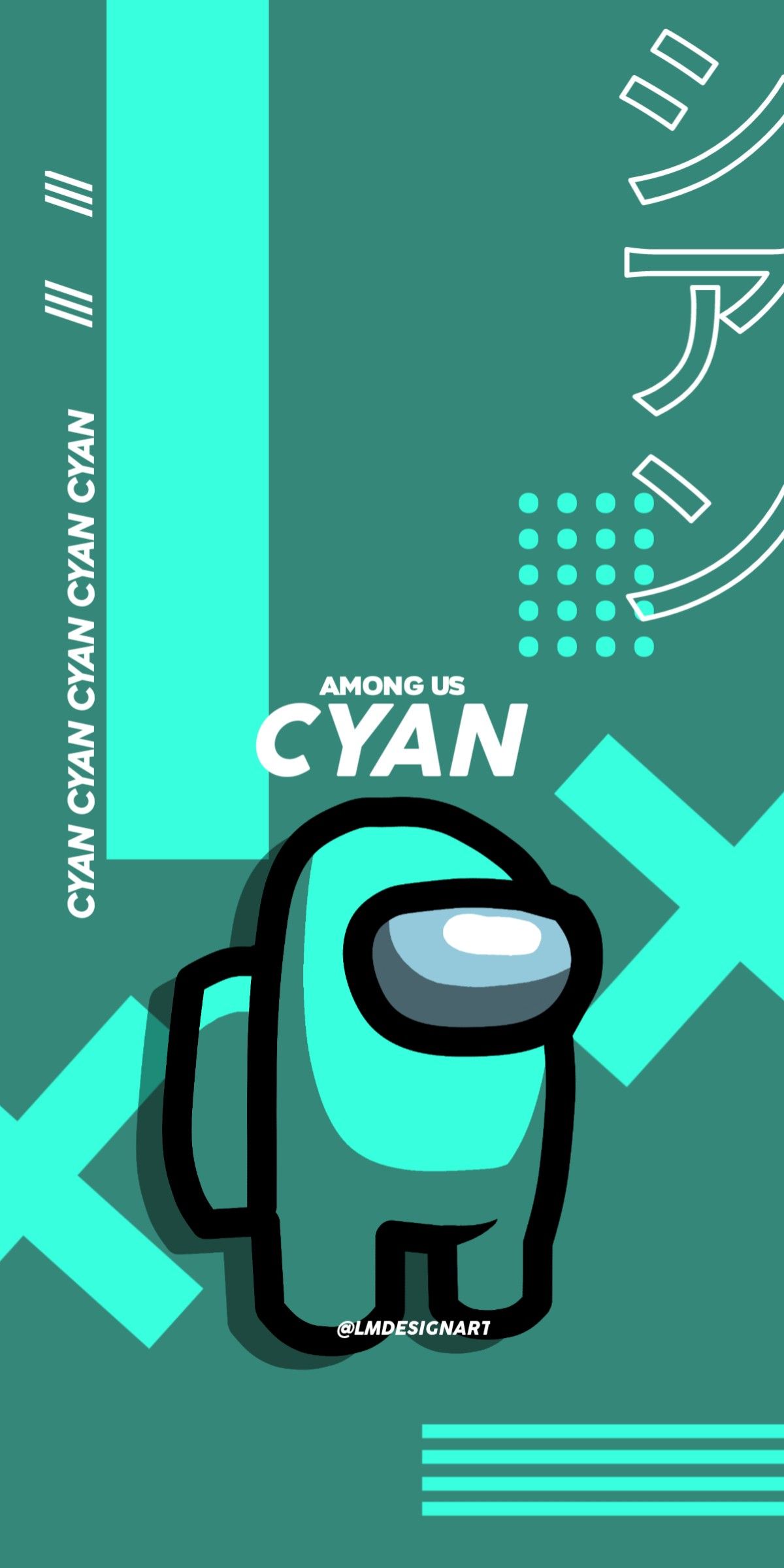 Among US Cyan Wallpaper. Funny phone wallpaper, Cool wallpaper cartoon, iPhone wallpaper hipster