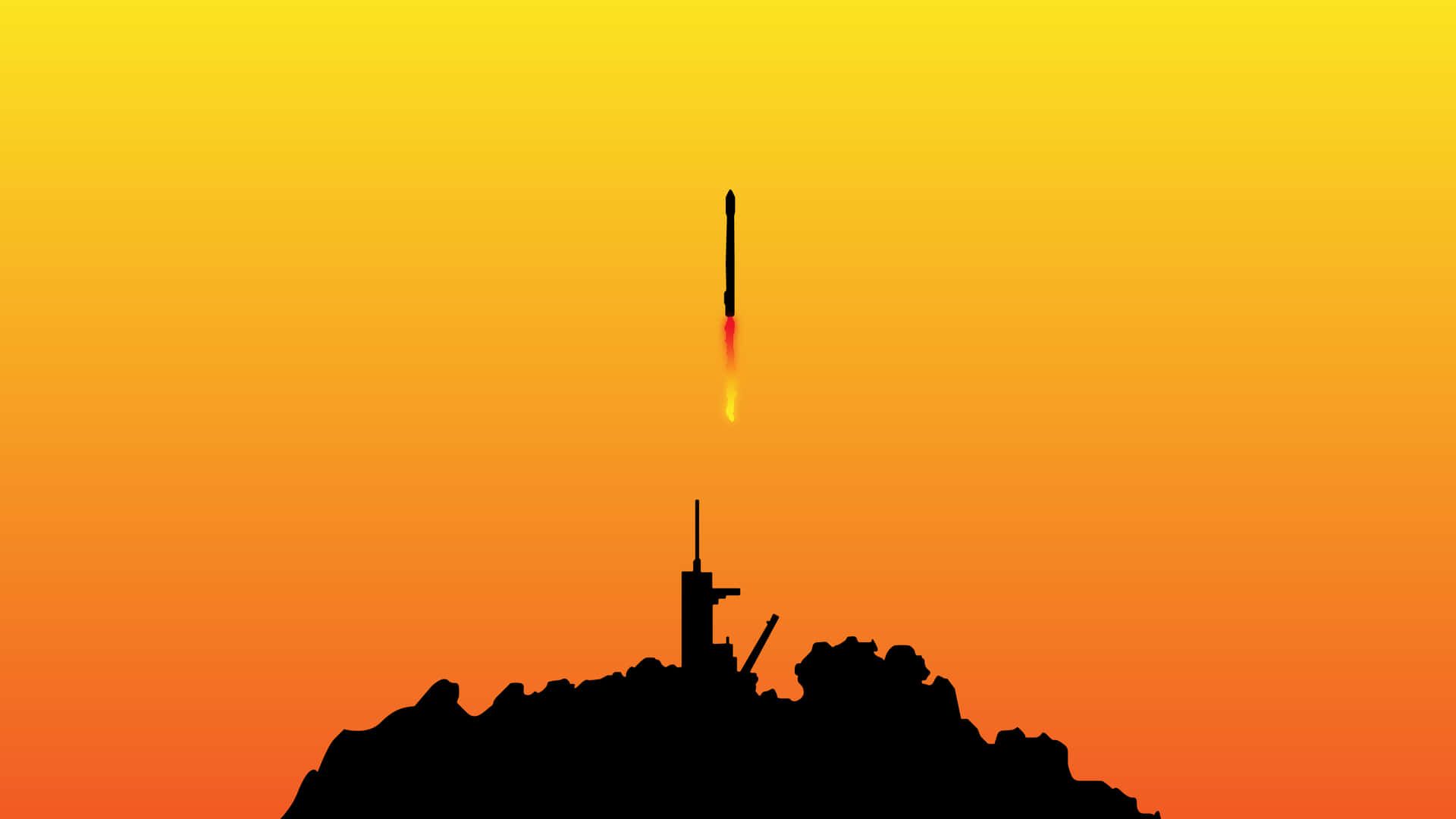 Download A Tranquil Galaxy in Minimalist Space Wallpaper