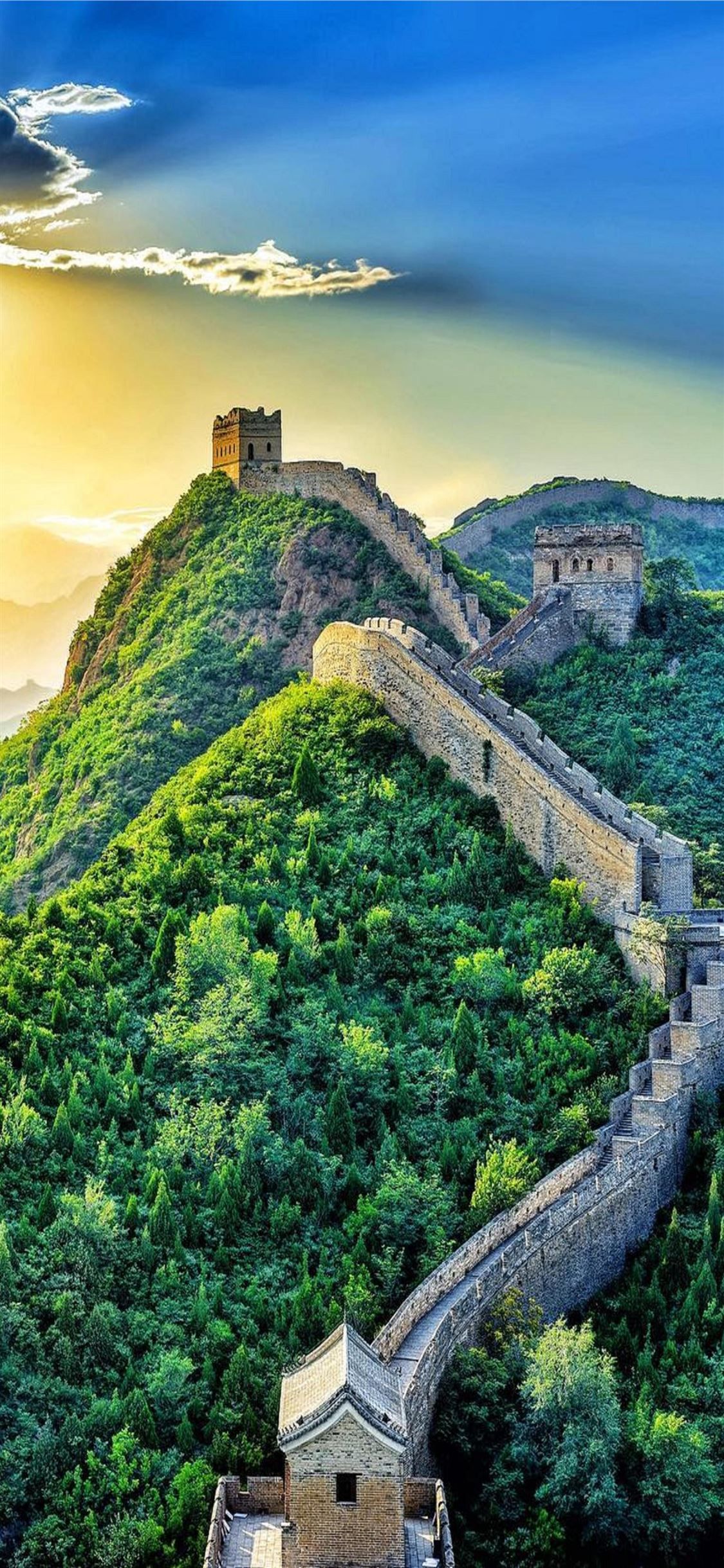 Great Wall of China iPhone 11 Wallpaper
