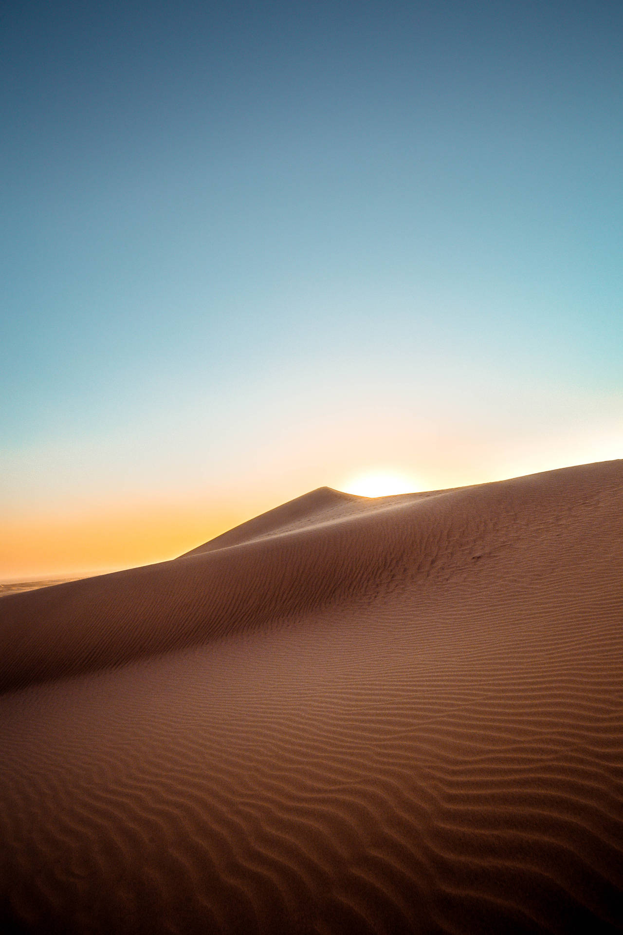 Download Egyptian Desert Sunrise Wallpaper